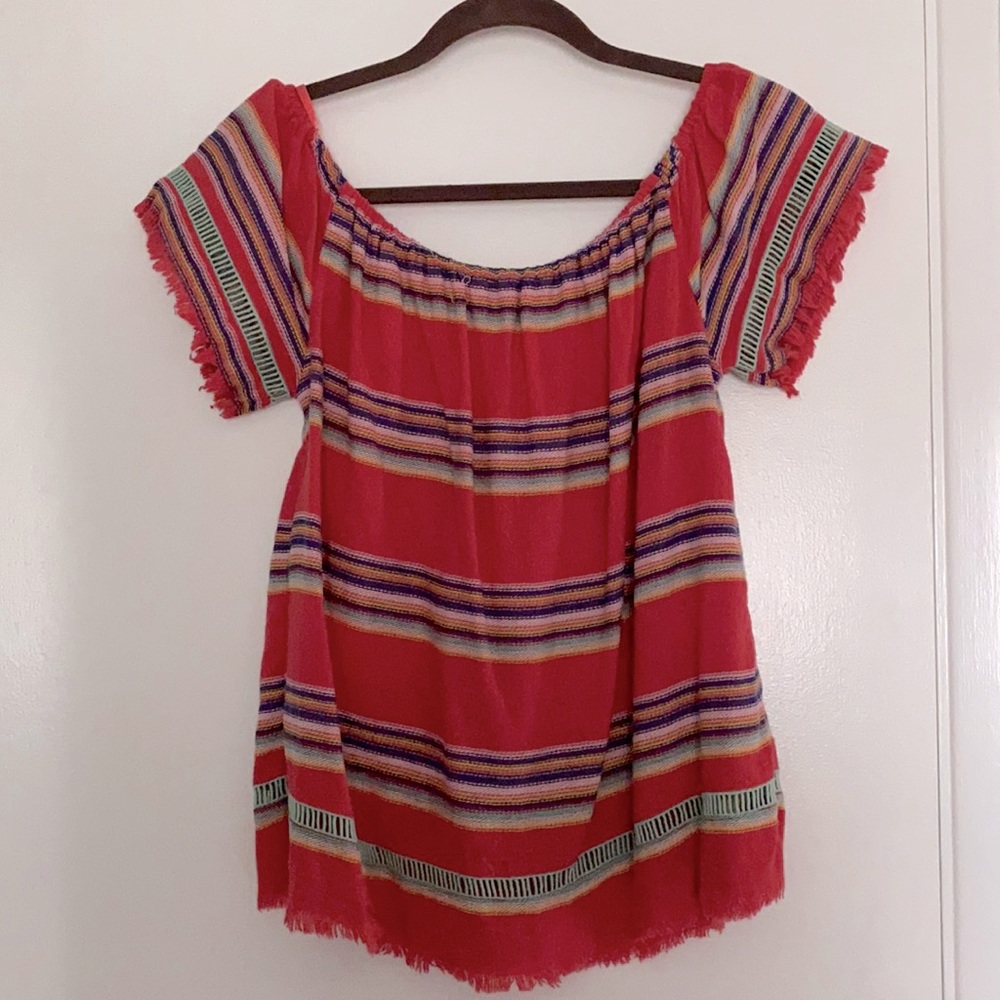 Adorable off the shoulder top